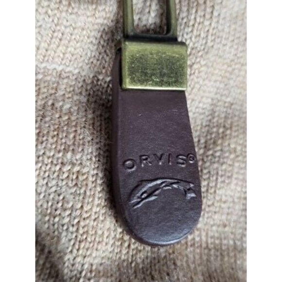 ORVIS Sweater Men Sz XL Merino Wool 1/4 Zip 9G6T Pullover Long Sleeve Winterwear - Picture 9 of 11